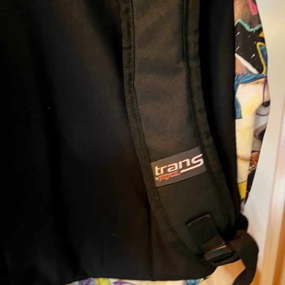 Trans jansport Cat Print Backpack - Picture 3 of 6